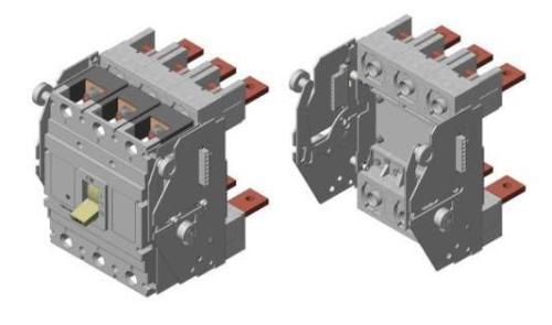Выключатель А-3794 400А выдвижной