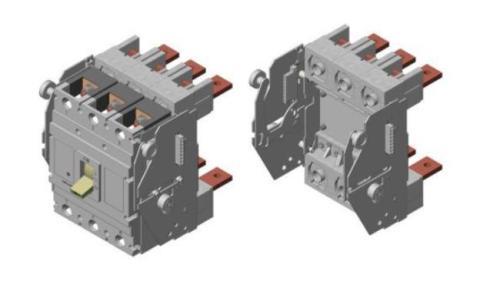 Выключатель А-3794 800А выдвижной